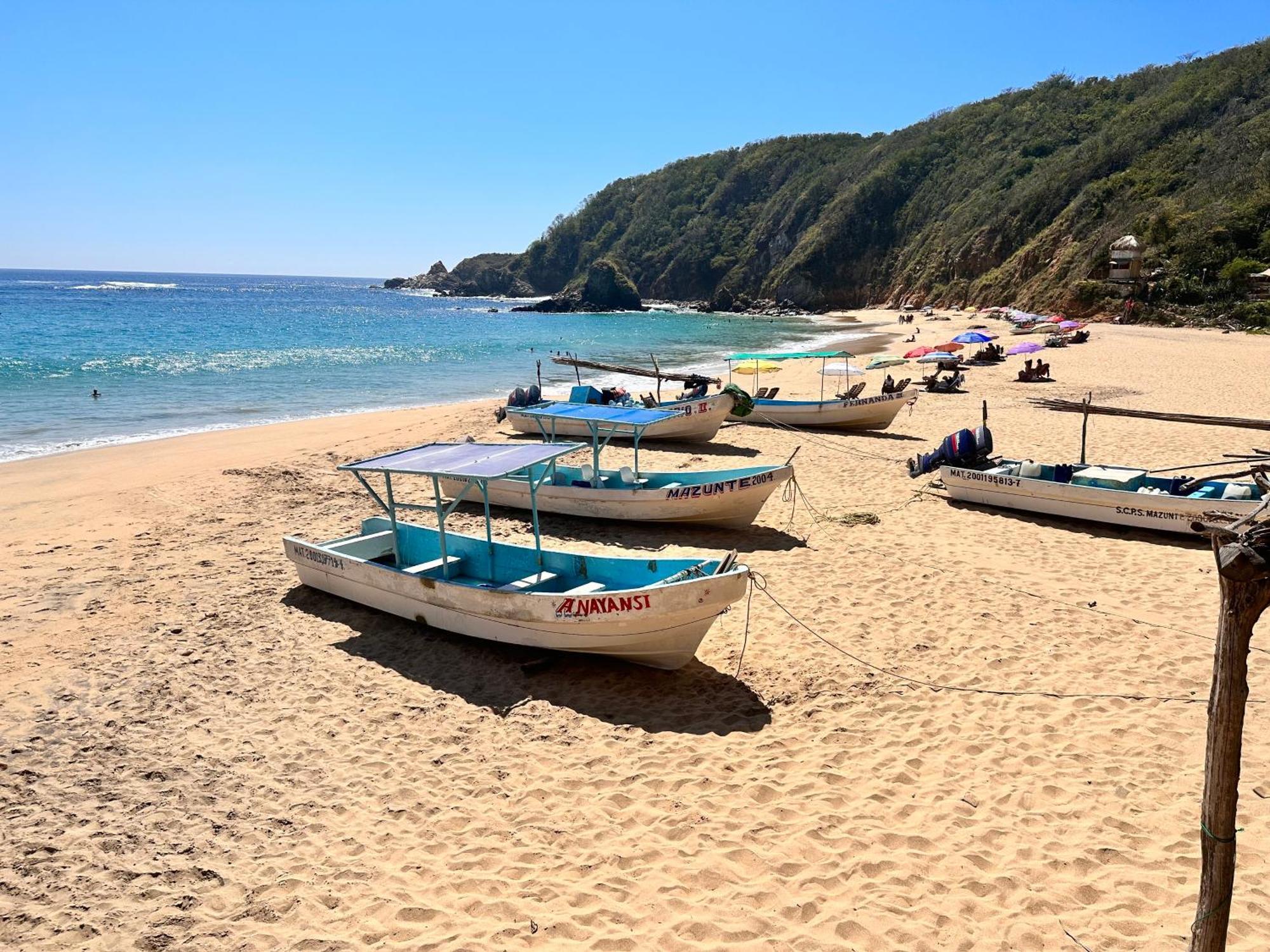 Casa Azar Hotel Mazunte Buitenkant foto